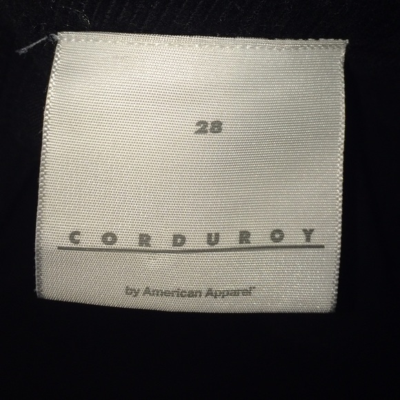SLIM CORDUROY // MENS JEAN // AMERICAN APPAREL