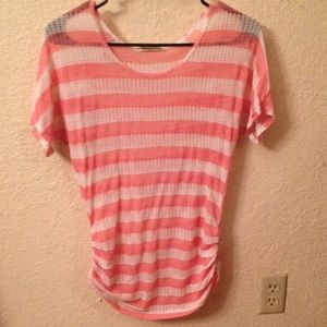 Cute coral-ish colored blouse top thing
