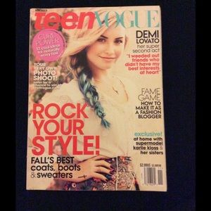 Teen Vogue Demi Lovato