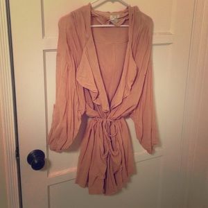 Anthropologie Hooded Blouse