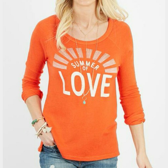 Anthropologie Sundry Summer Love Light pullover