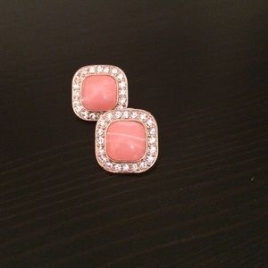 Pink earrings