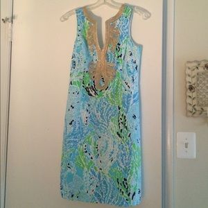 Lilly Pulitzer Janice shift dress, never worn.