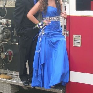 Royal Blue Prom Dress (read description)