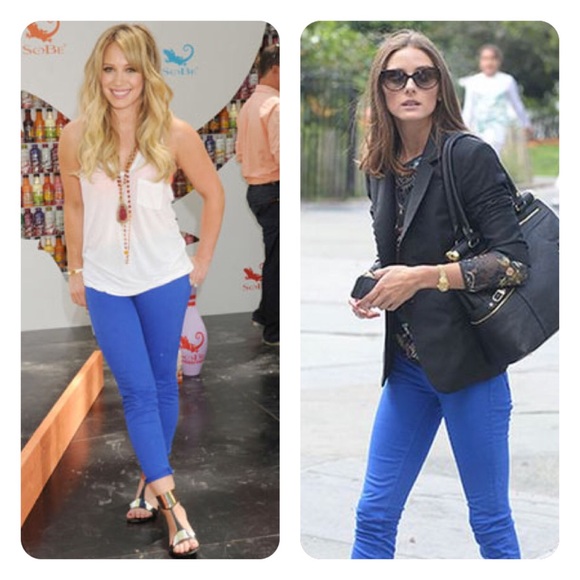 J. Crew Denim - j. crew // toothpick jeans • royal cobalt blue
