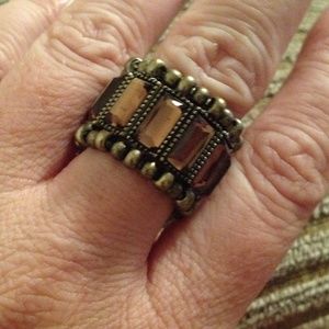 Stretchy costume ring