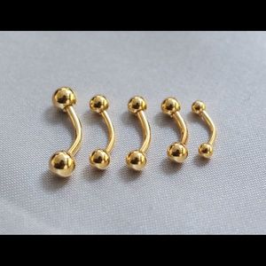 eyebrow curved barbell