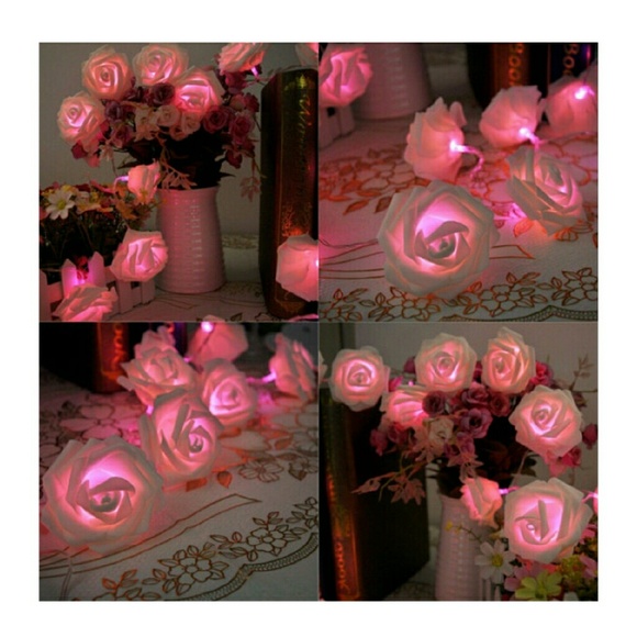 ❌SOLD❌ Rose Flower String Lights