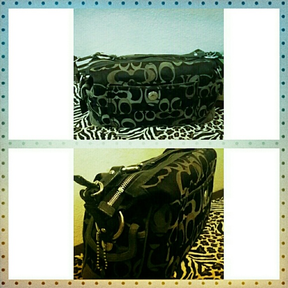 Coach optic satchel