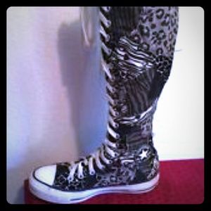 Converse knee high sneakers make offer
