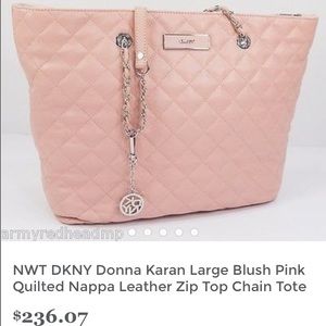 ⚠️SOLD‼️NEW DKNY designer bag w cloth case!