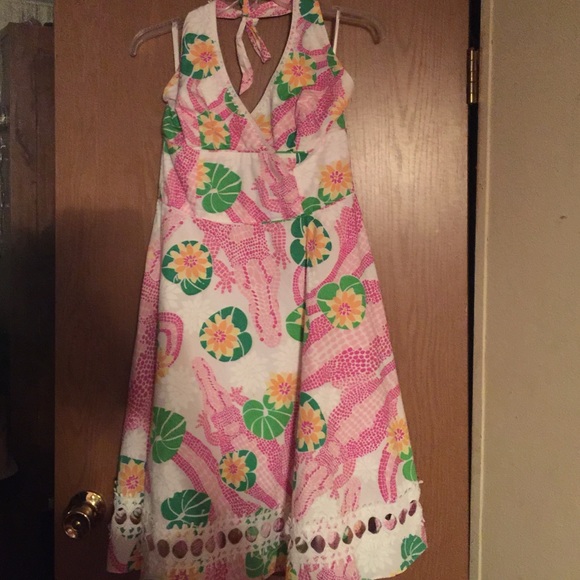 SOLD!! Lilly Pulitzer halter dress