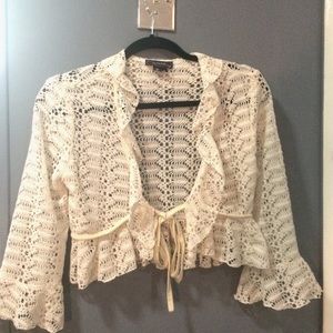 ❌Reserved❌Vintage creme top