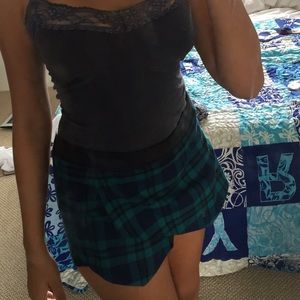 Plaid skirt