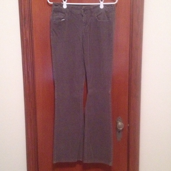Old Navy women's size 4 gray corduroy pants