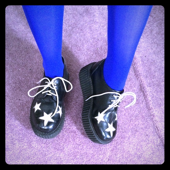 UNIF Shoes - FLASH SALE star creepers platform nasty gal