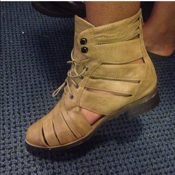 Cut out booties