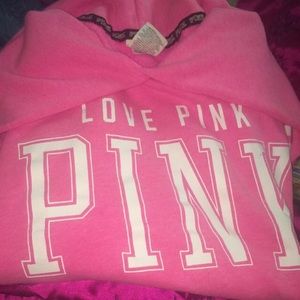 Pink sweatshirt