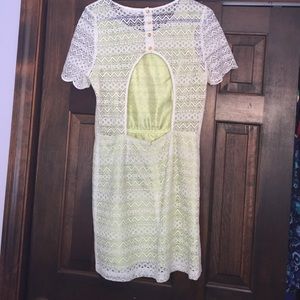 Open Back Lace Dress