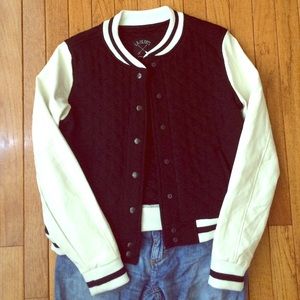 NWOT Varsity Jacket