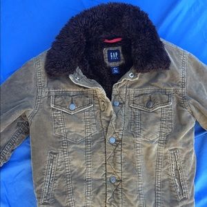 Like new Gap kids corduroy jacket - size small