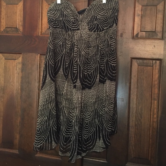 Express Strapless Dress