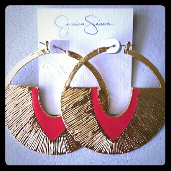 Gold Tribal Earrings