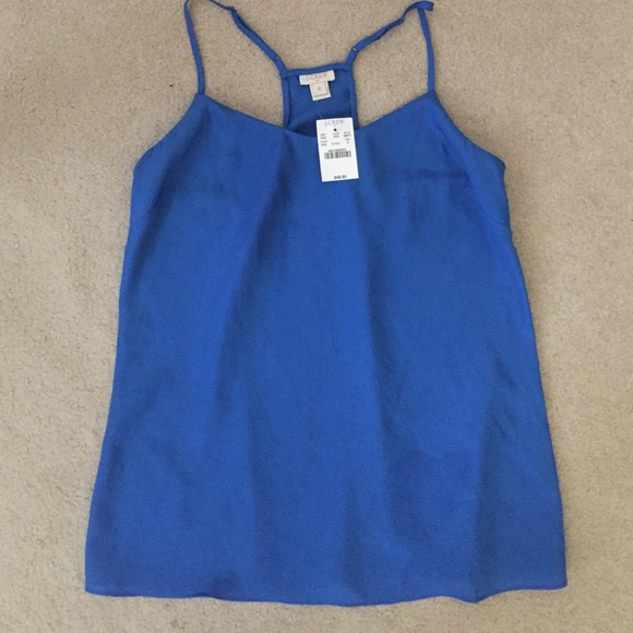 Brand new with tags! Blue j crew tank top