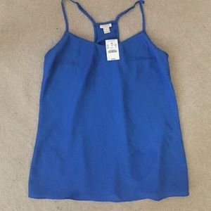 Brand new with tags! Blue j crew tank top