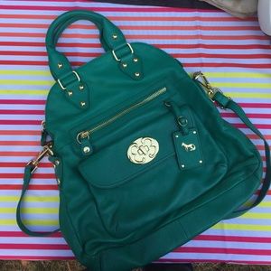 Green Emma Fox satchel