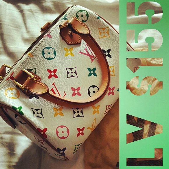 Handbags - LOUIS VUITTON Handbag- mini speedy multicolor