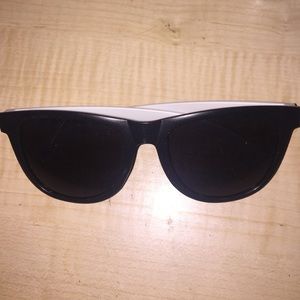 Pink white sunglasses