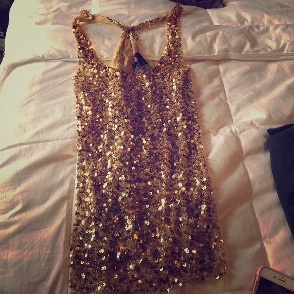 Sequin tank top