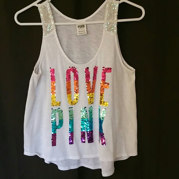 PINK Victoria's Secret Tops - Pink! Bling tank