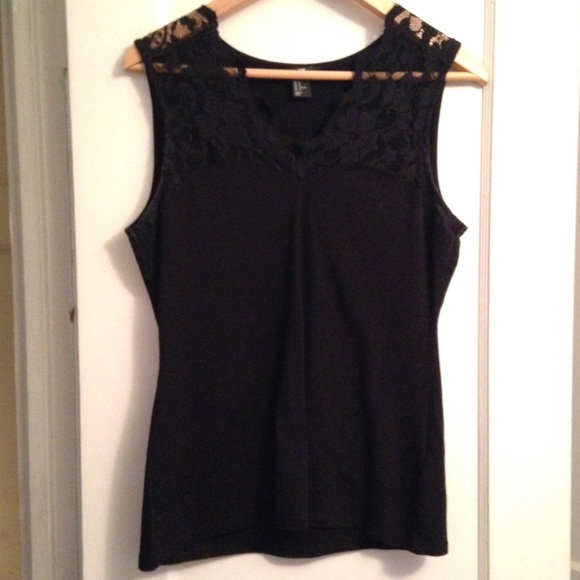 H&M black tank top