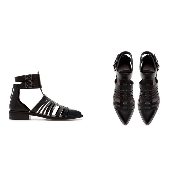 Zara gladiator sandals