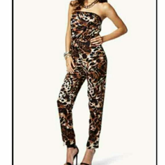 Leopard print jumpsuit