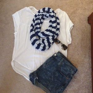 Nautical infinity scarf
