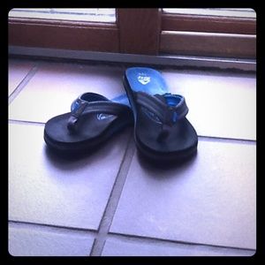 Reef shark flip flops in toddlers size 11/12