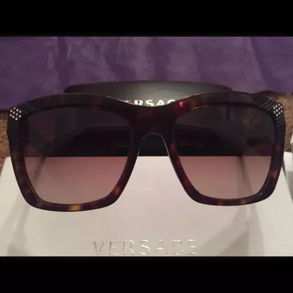 Versace sunglasses rine stone glasses