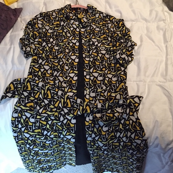 Alfani Button down dress