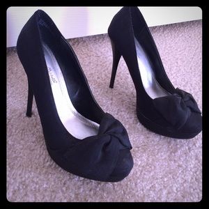 Black high heels