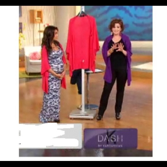 DASH By Kardashian Purple Cardigan