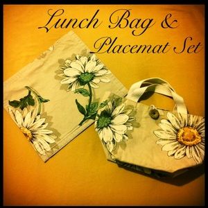 Custom Mums Lunch Bag & Placemat Set