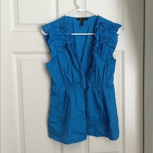 Blue bcbgmaxazria top