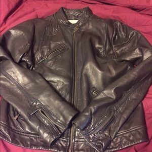 Michael Kors leather jacket.