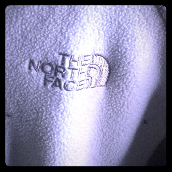 White and grey north face
