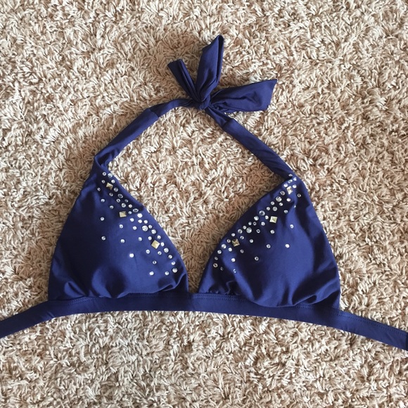 Rhinestone embellished bikini top - Picture 1 of 2