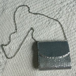 Silver mini purse