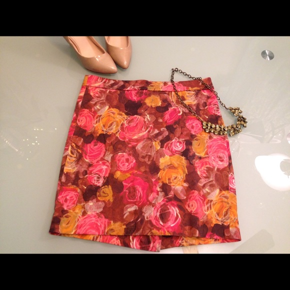 J. Crew Dresses & Skirts - J. Crew floral print skirt